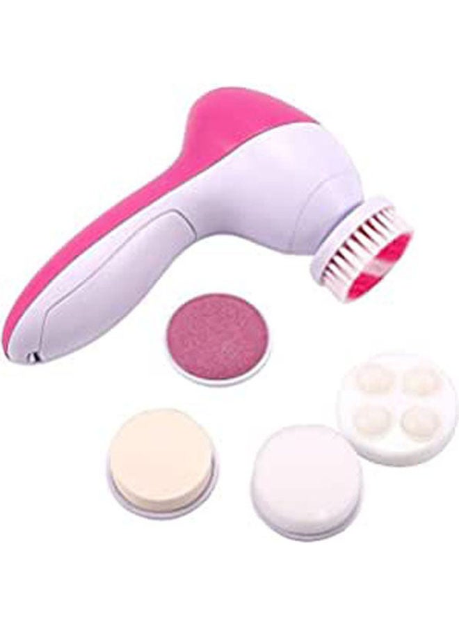 5 In 1 Electric Face Wash Machine Facial Pore Cleaner Body Cleaning Massage White
