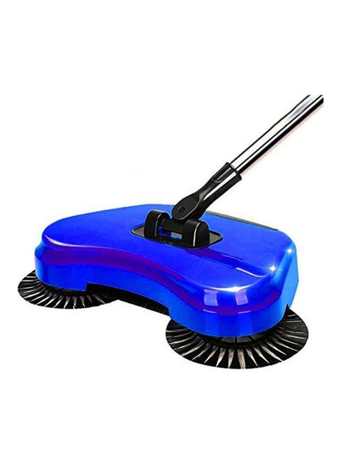 Sweeping Machine Push Magic Broom Lazy 360 Rotary Blue