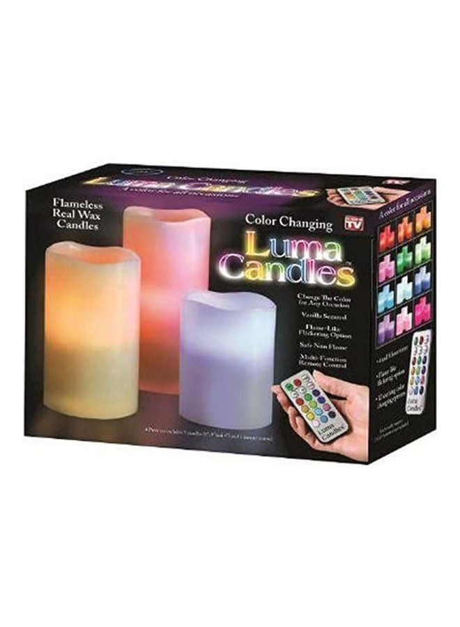 لوما شمعة LED مع جهاز تحكم عن بعد ومؤقت - Image 2
