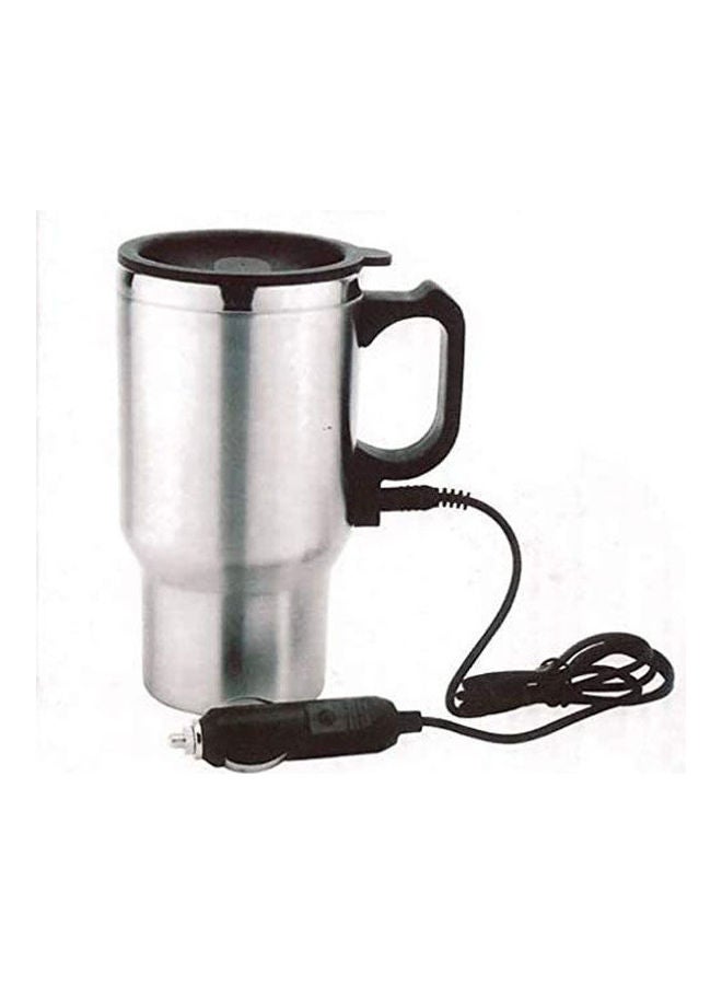 Car Electric Warmer Mug Silver