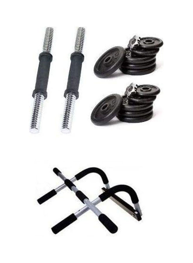 Fitness Equipement Set Of York Chrome Dumbbell Set