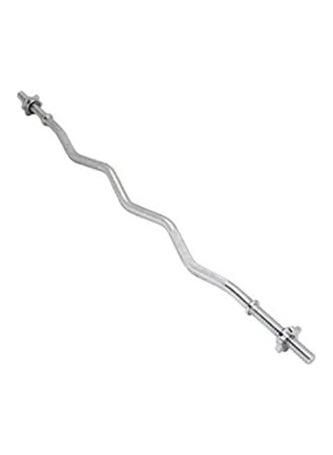 Curl Curved Barbell Bar With Star-Lock