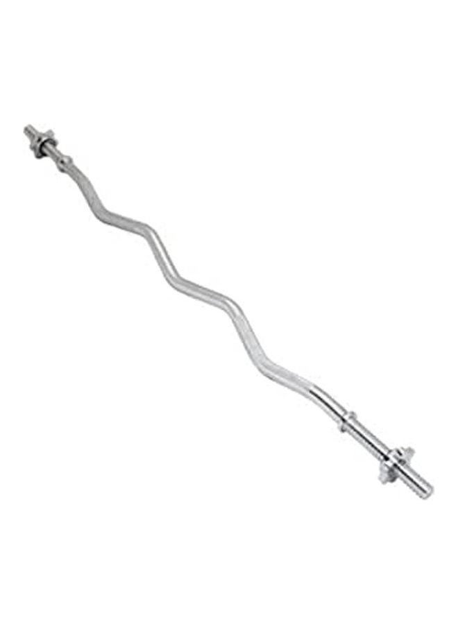 Curl Curved Barbell Bar With Star-Lock