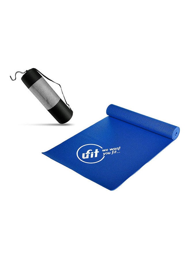 UFIT PVC Yoga Mat With Carrying Bag 6mm  - Image 2