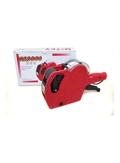 Mx5500 Manual Pricing Machine One Line 8 Digits Red 