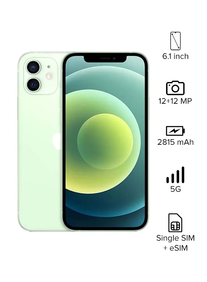 Apple - iPhone 12 With Facetime 64GB Green 5G - Middle East Version - Image 1