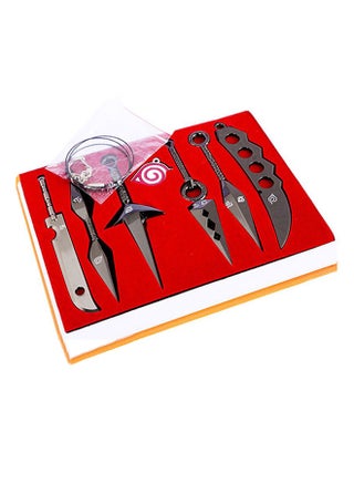 Naruto Ninja Sasuke Kakashi Weapon Set 8x6.1x1.5inch - v1642310667/N15686867A_1