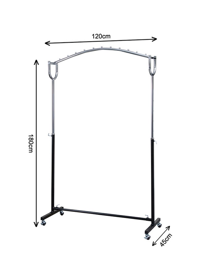 دبيلو تي- إيزي كير رف ملابس قابل للتعديل بقضيب واحد - Image 3