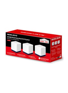 MERCUSYS AC-1900 Whole Home Mesh Wi-Fi System White  - Image 4
