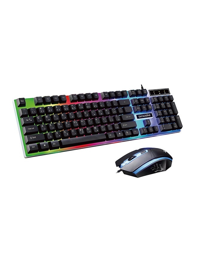 Datazone - G21 USB Keyboard With LED Mouse Set And Gaming Headphone 900I - Image 1