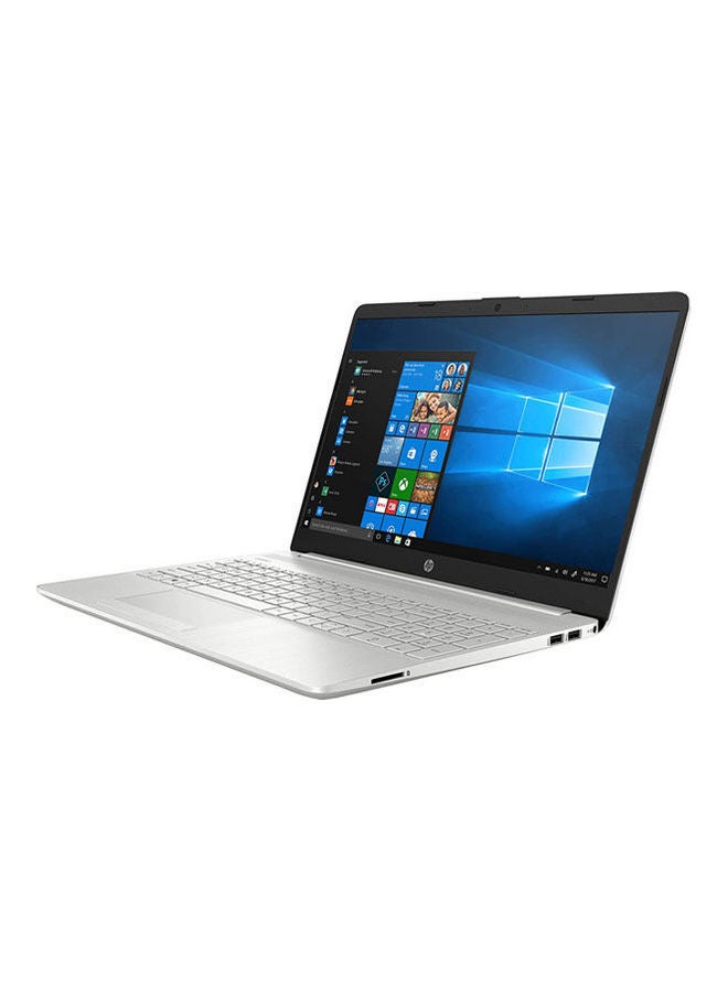 HP 15-dw3033dx Laptop 15.6 inch FHD Intel core i3-1115G4 8GB RAM/256GB SSD/Intel UHD Graphics/Windows 10 With English/Arabic Keyboards English/Arabic Natural Silver  - Image 3
