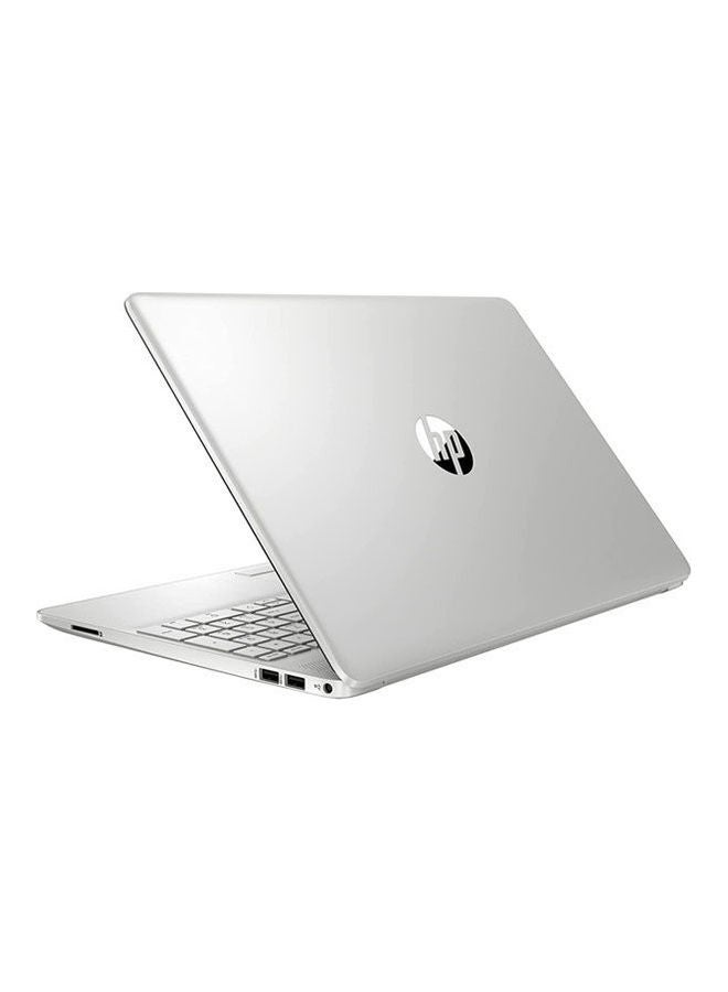 HP 15-dw3033dx Laptop 15.6 inch FHD Intel core i3-1115G4 8GB RAM/256GB SSD/Intel UHD Graphics/Windows 10 With English/Arabic Keyboards English/Arabic Natural Silver  - Image 4