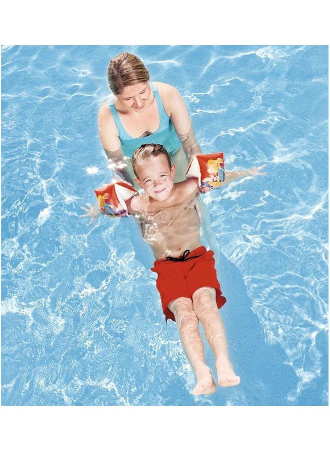 بست واي أطواق أذرع للسباحة بطبعة سلحفاة مقاس 23x15 سم - طراز ‏‎26-32043 23x15سم - Image 3