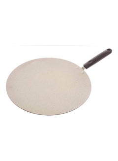 Granite Flat Round Pan With Metal Handle Multicolour 32cm - v1642334548/N52421133A_1