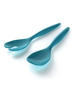 m-design Eden Salad Servers Teal 