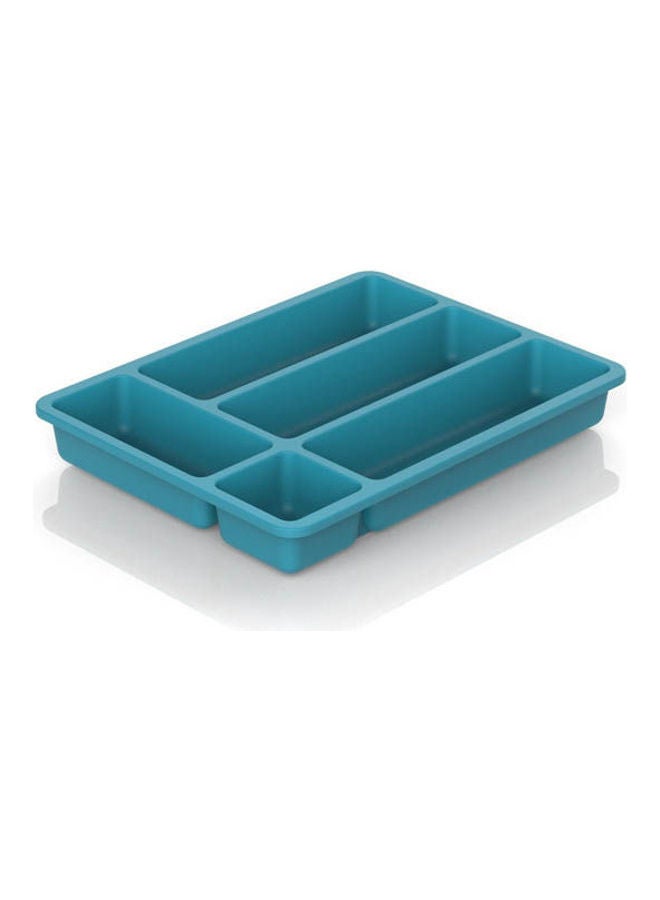 Cutlery Tray - Expandable - 36 to 51cm Teal - v1642336881/N52421430A_1