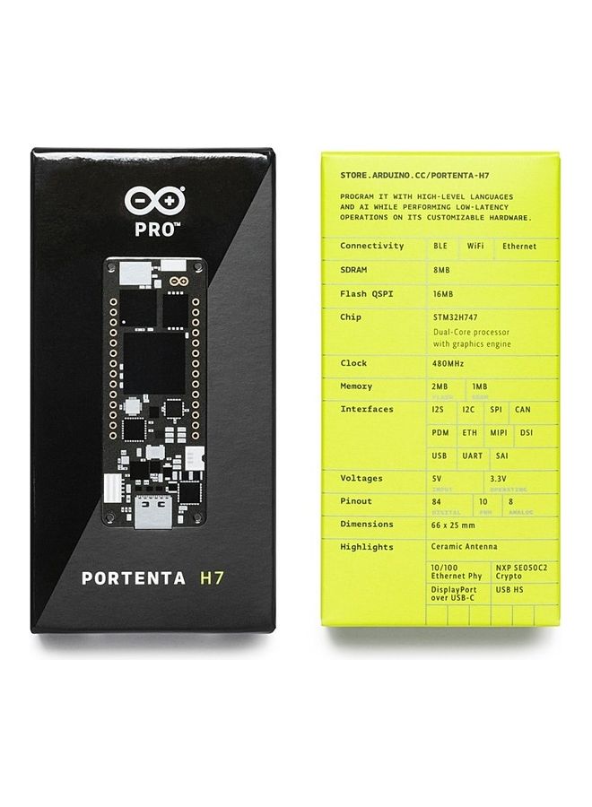 Arduino Portenta H7 Black  - Image 5