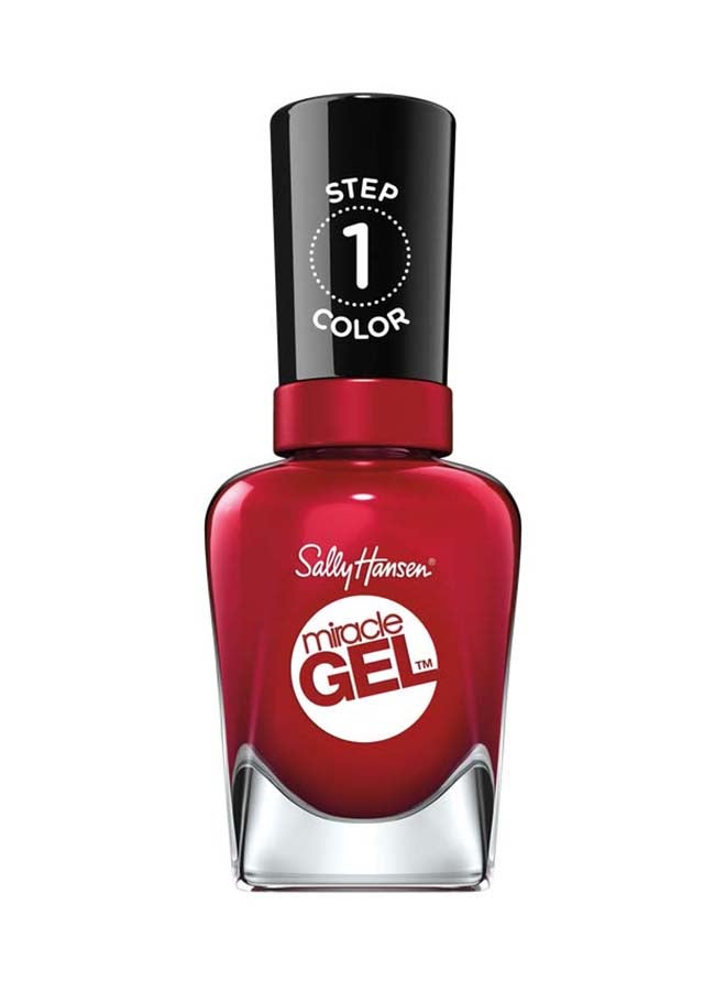 Sally Hansen Miracle Gel Nail Polish Can't Beet Royalty  - Image 1