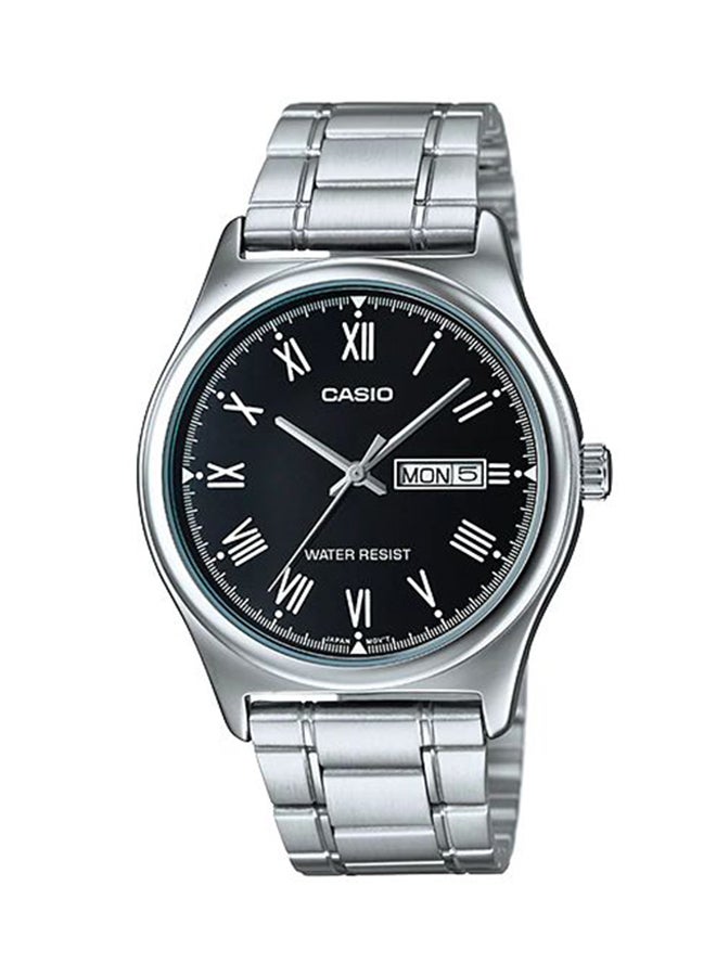 CASIO Men's Dress Analog Watch MTP-V006D-1B - 42 mm - Silver - Image 1