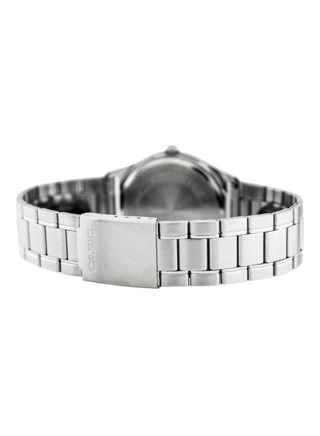 CASIO Men's Dress Analog Watch MTP-V006D-1B - 42 mm - Silver - Image 4