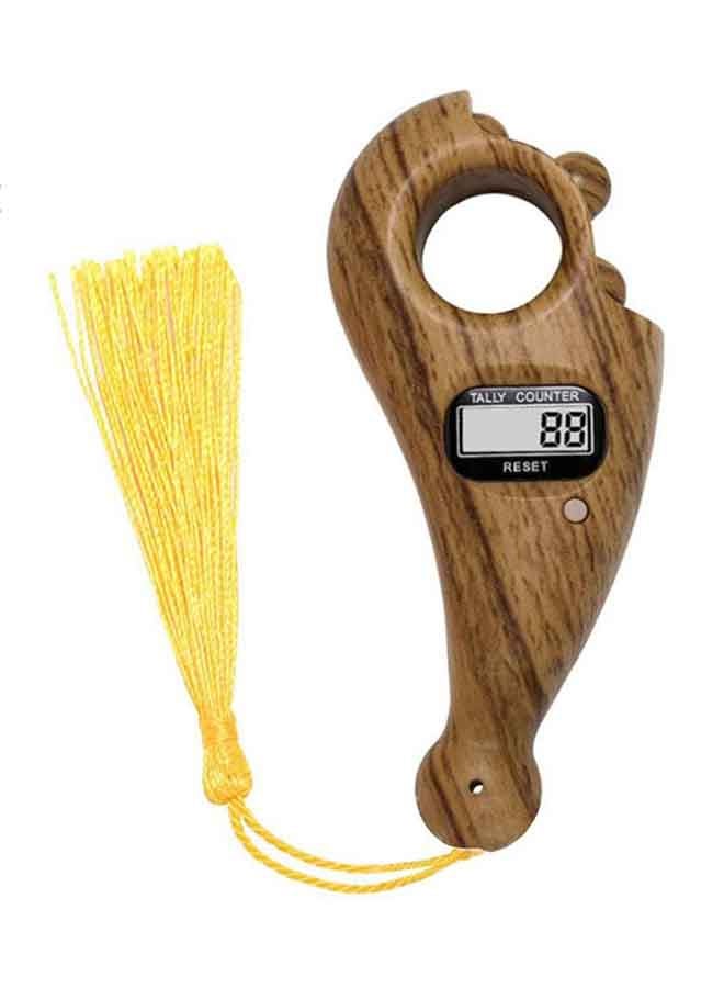 توسكانا يو عداد تالي الرقمي للتسبيح بني - Image 1