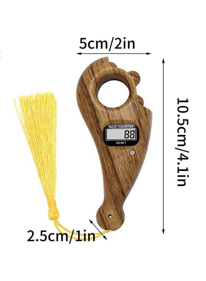 توسكانا يو عداد تالي الرقمي للتسبيح بني - Image 3