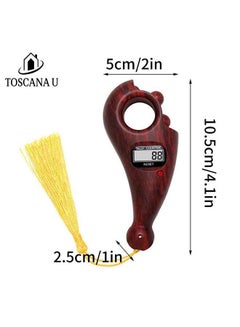 TOSCANA U Digital Tasbih Talley Counter Red  - Image 4