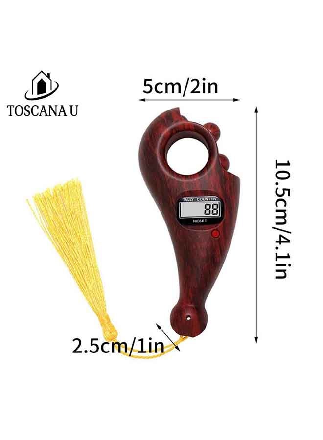 TOSCANA U - Digital Tasbih Talley Counter Red - Image 1