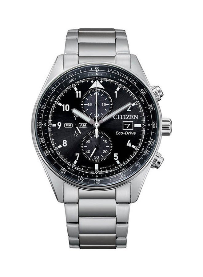 سيتيزن ساعة يد بعقارب وسوار من الإستانلس ستيل طراز CA0770-81E للرجال - Image 1