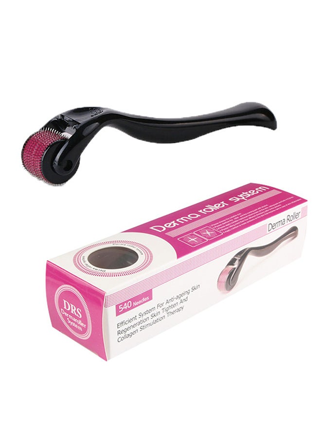 ديرما رولر 540 إبرة مقاس 0.2 مم لتجديد وتوحيد لون البشرة روتين العناية بالبشرة والشعر أسود - Image 2