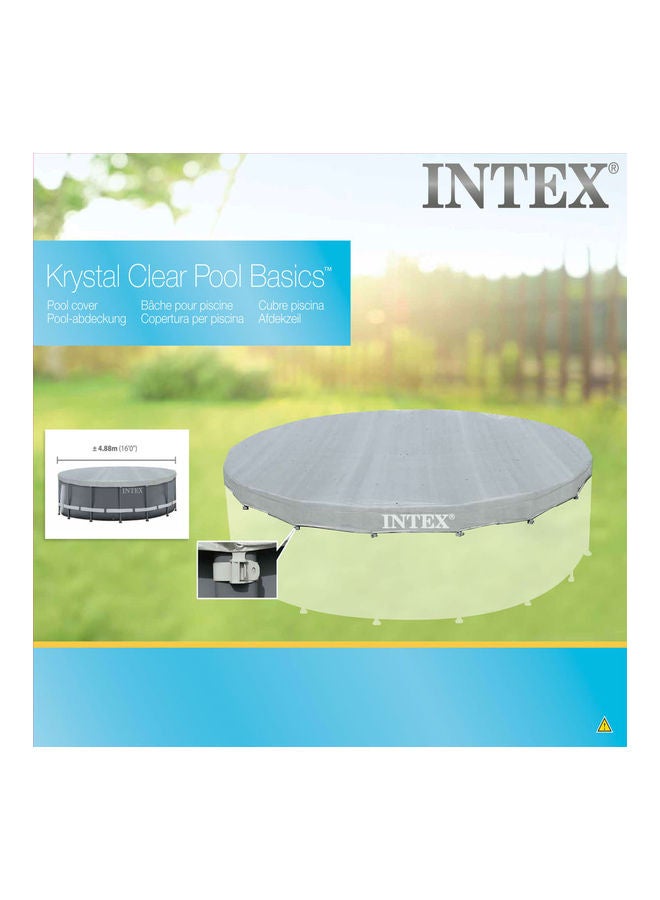 انتكس غطاء مسبح فاخر 16 قدم × 8 بوصة - Image 2