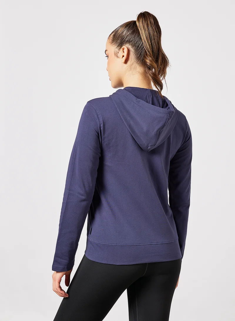 BEVERLY HILLS POLO CLUB Zip Through Hoodie Bp T.Navy