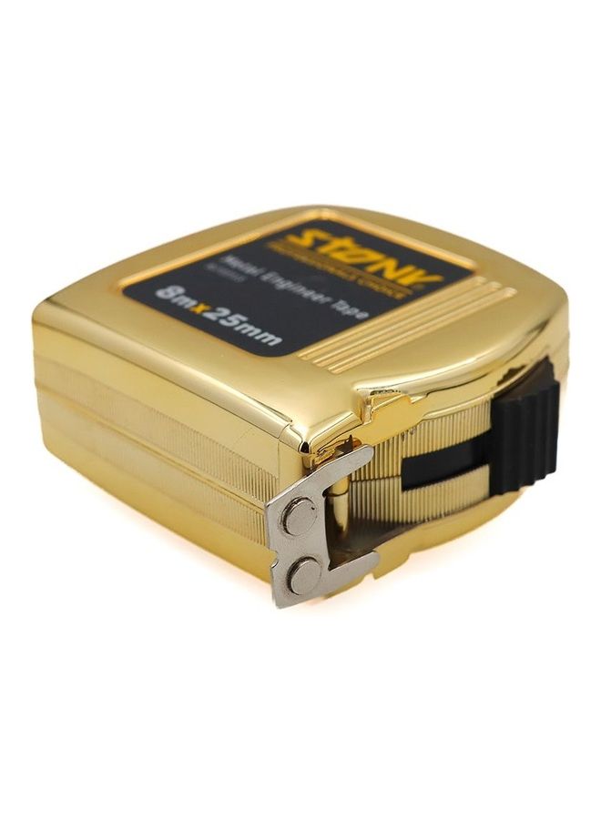 Stony Metal Engineer Tape Gold/Black 8x.025meter  - Image 3