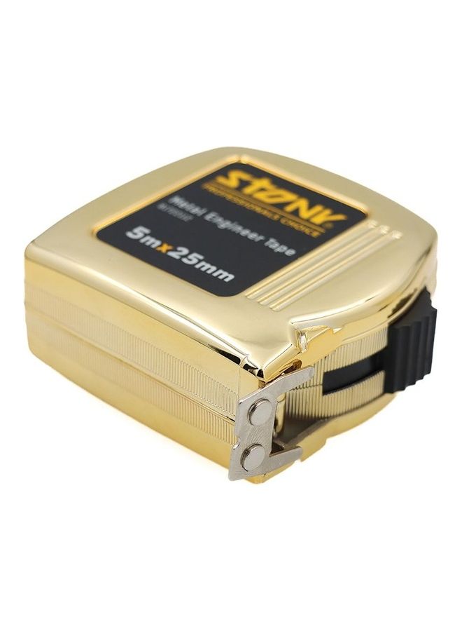 Stony Metal Engineer Tape Gold/Black 5x.025meter  - Image 3