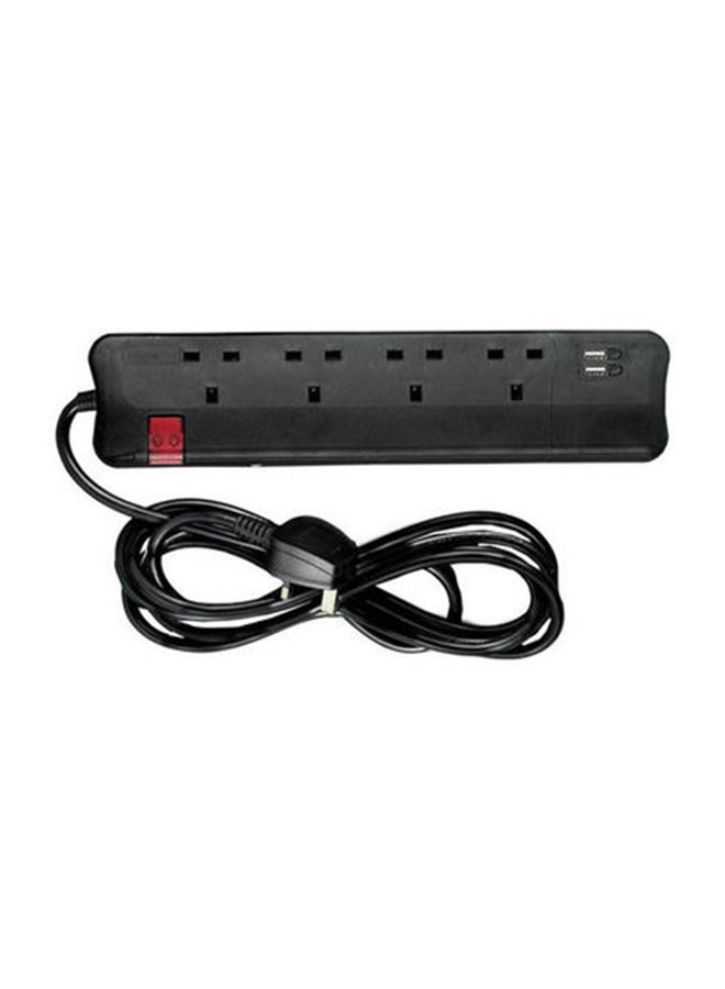 ليجراند سلك تمديد طاقة بأربعة مقابس مع منفذ USB مزدوج  - Image 1