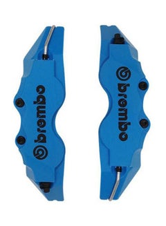 Brembo Brake Caliper Pads Cover two pieces 3D  sports Decor  brake decoration Large 18 inch & above  - Image 1