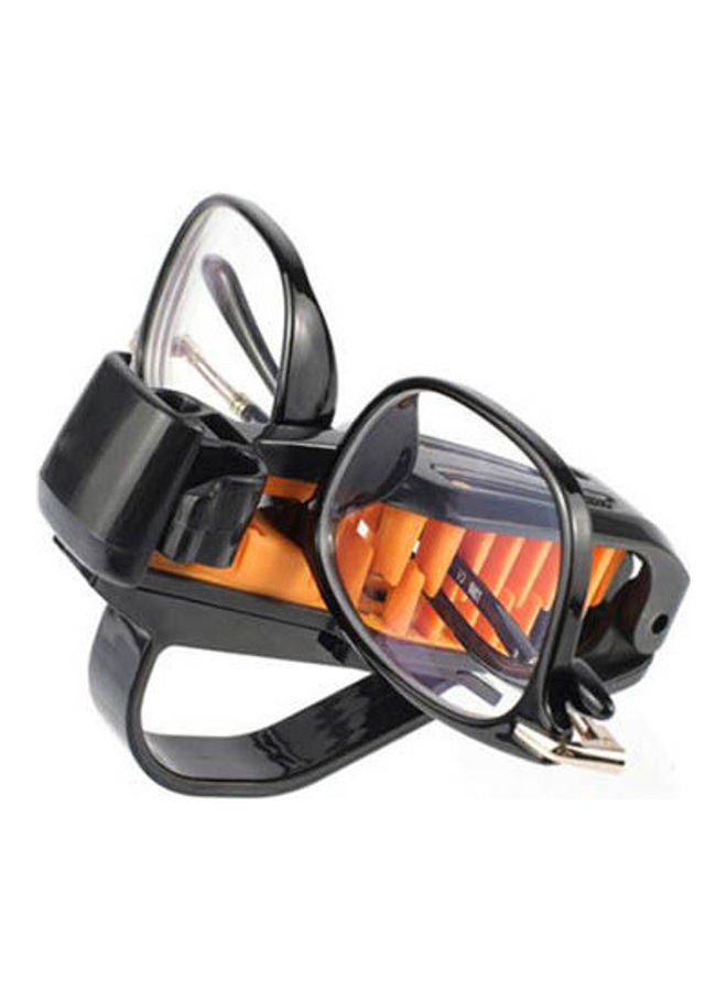 Generic Car glasses holder installed in the car sunshade  - Image 2
