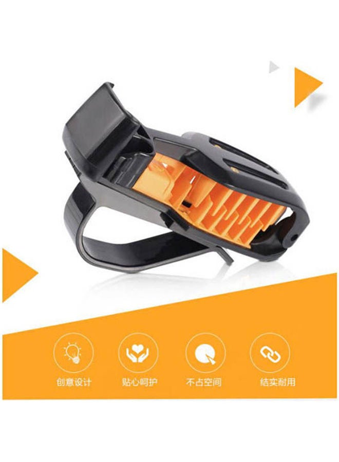 Generic Car glasses holder installed in the car sunshade  - Image 4