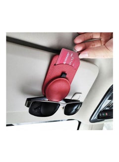 Generic Car holder For Glasses & license & cards installed in the car sunshade  - Image 2
