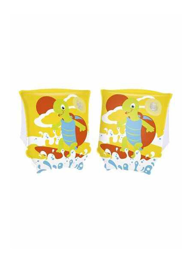 بست واي زوجان من أطواق أذرع للسباحة بتصميم سلاحف للأطفال 0.9 x 29 x 17سم - Image 3