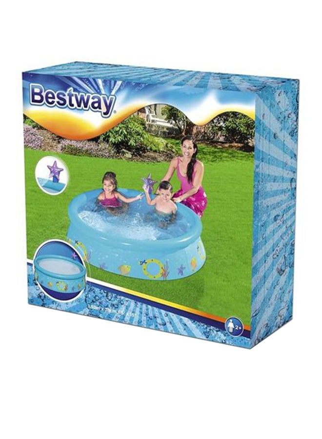 Bestway - My First Fast Set Spray Pool 152cm X 38cm 26-57326 35 x 33 x 7.5cm - Image 1