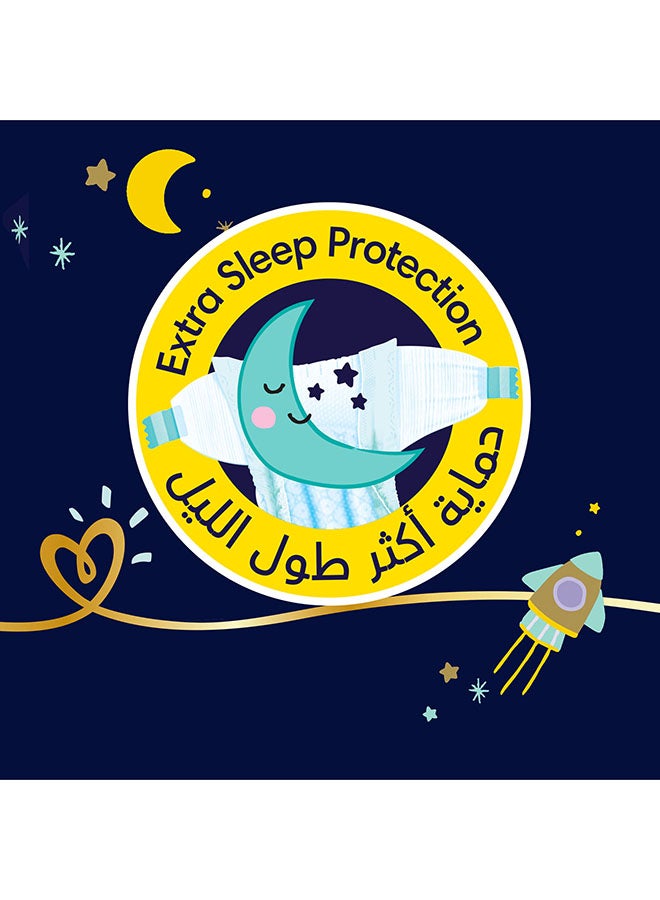 Pampers - Premium Care Baby Night Diapers, Size 3, 7 - 11 Kg, 58 Count - Extra Sleep Protection - Image 1