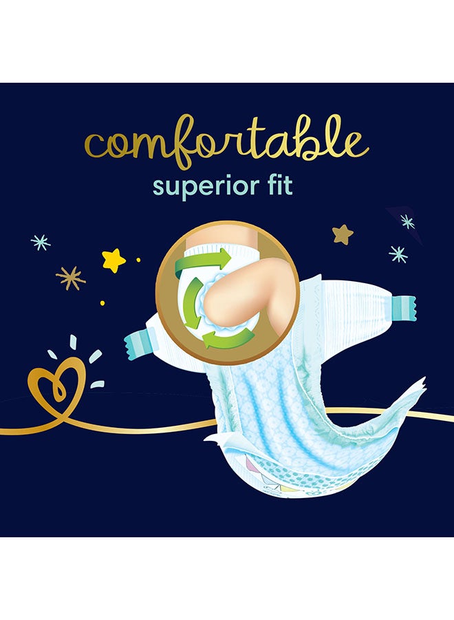 Pampers - Premium Care Baby Night Diapers, Size 3, 7 - 11 Kg, 58 Count - Extra Sleep Protection - Image 1