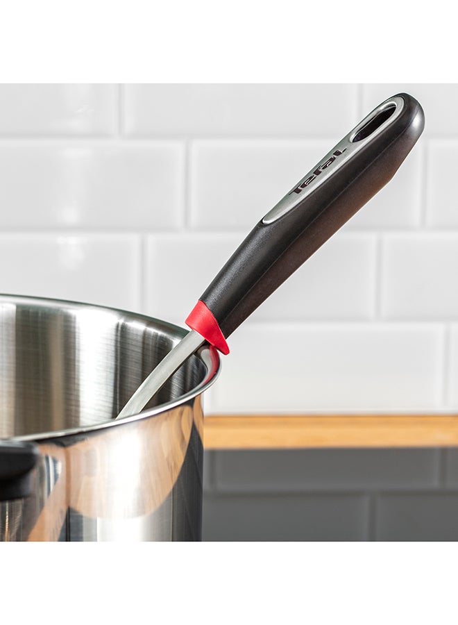تيفال سباتيولا إنجينيو بتصميمٍ مائل فضي/ أحمر/أسود 33.5x8.3سم - Image 4