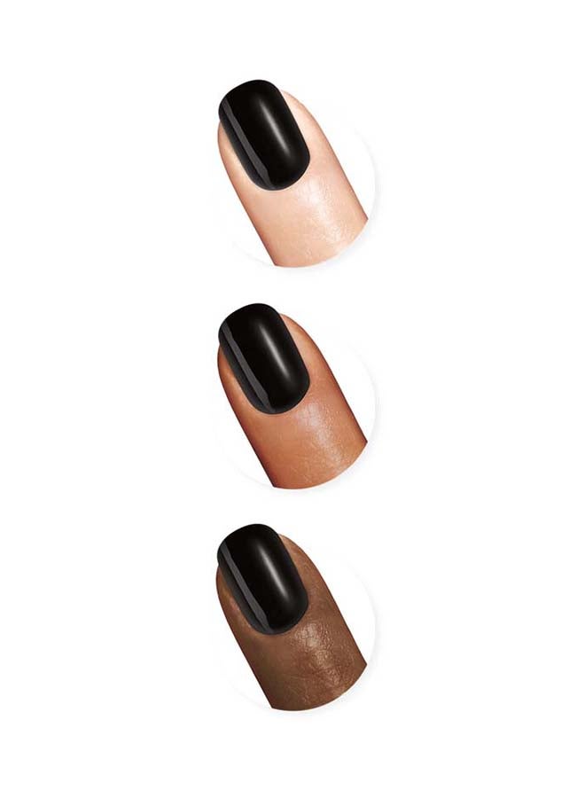 Sally Hansen Insta-Dri Nail Polish Black to Black  - Image 4