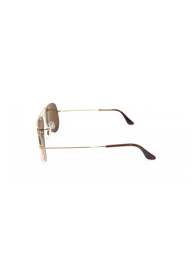 Ray-Ban Polarized Aviator Sunglasses - RB 3025 01 57 - Lens Size: 58 mm - Gold  - Image 4