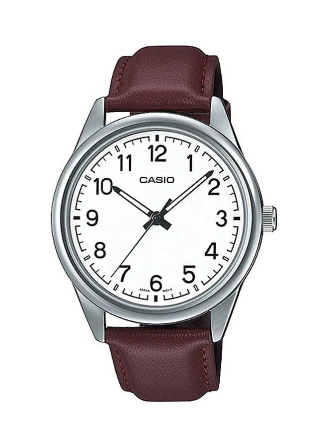CASIO Men's Rubber Analog Watch MTP-V005L-7B4UDF - Image 1