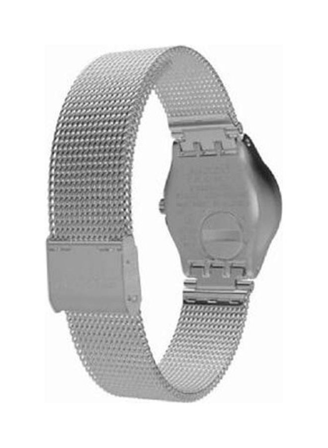 سواتش ساعة يد بعقارب وسوار من الإستانلس ستيل طراز YSS319M للنساء - Image 2