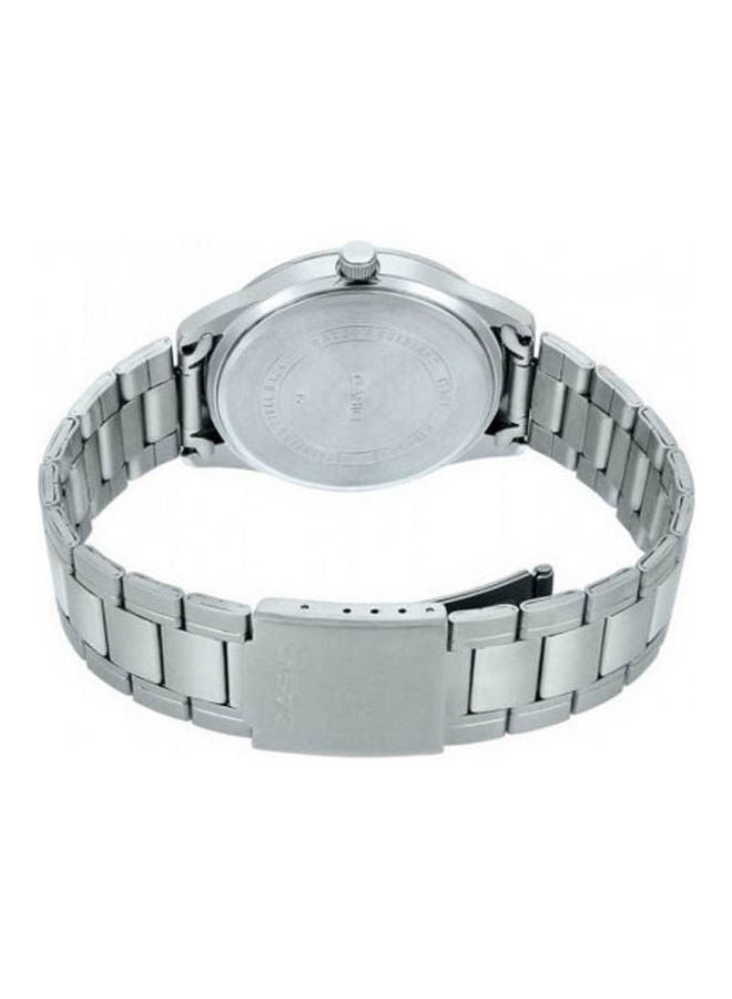 كاسيو ساعة يد من الستانلس ستيل بعقارب طراز LTP-V005D-1BUDF للرجال - Image 2