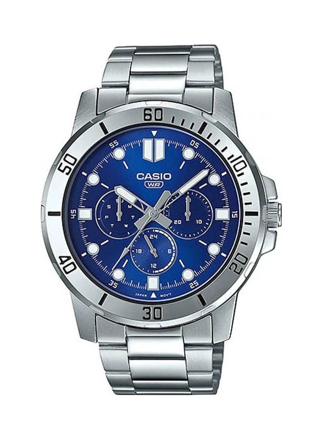 كاسيو Men's Stainless Steel Analog Watch MTP-VD300D-2EUDF - Image 1